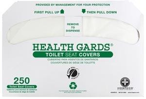 HOSPECO GREEN-2500 HEALTH GARDS RECYCLED TOILET SEAT COVER