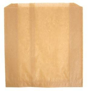 HOSPECO HS-6141 KRAFT WAXED FEMININE HYGIENE RECEPTACLE DISPOSAL BAGS