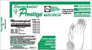 INNOVATIVE 137650 DERMASSIST PRESTIGE MICROSURGICAL POWDER-FREE SURGICAL GLOVES