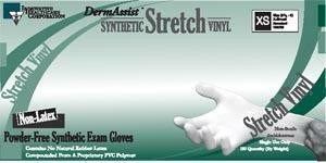 INNOVATIVE 162050 DERMASSIST STRETCH VINYL EXAM GLOVES