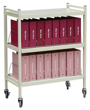 OMNIMED 261214-BG BEAM OMNICART CHART RACKS