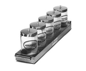 PROFEX 1307SSB FIVE PIECE SUNDRY JAR SET