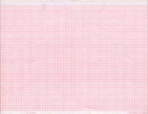 GRAPHIC CONTROLS 7G30729225 CARDIOLOGY CHART PAPER