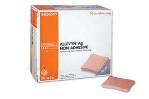 SMITH and NEPHEW 66020977 ALLEVYN AG NON-ADHESIVE DRESSINGS