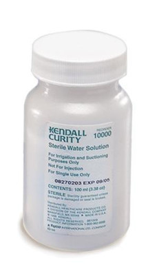 CARDINAL HEALTH STERILE IRRIGATING SOLUTIONS 10000-