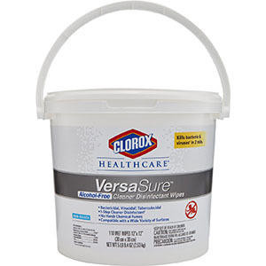 HEALTHLINK-CLOROX VERSASURE CLEANER DISINFECTANT WIPES 31759