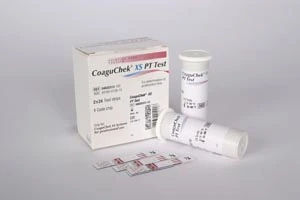 Roche CoaguChek XS PT Test Strips, CLIA Waived, 48/bx