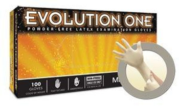 ANSELL MICROFLEX EVOLUTION ONEPOWDER-FREE LATEX EXAM GLOVES EV-2050-XS