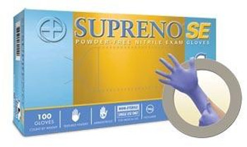 ANSELL MICROFLEX SUPRENOSE POWDER-FREE NITRILE EXAM GLOVES SU-690-L