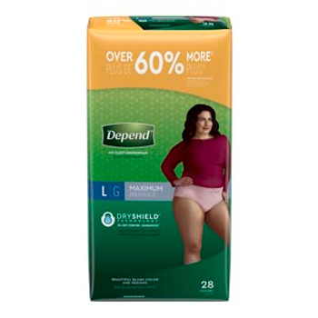 KIMBERLY-CLARK DEPEND 53743 PROTECTIVE UNDERWEAR