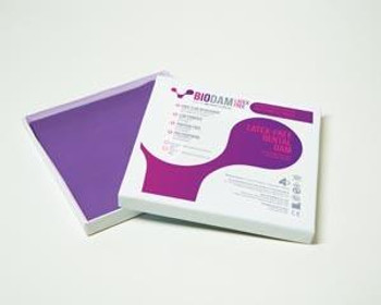 FOUR D RUBBER BIODAM LFBIOVIO02300620 LATEX FREE DENTAL DAM