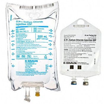 B BRAUN SODIUM CHLORIDE INJECTIONS USP Q8001