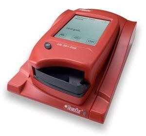 HEMOCUE 121135-EW1 HB AND GLUCOSE 201 DM ANALYZER and ACCESSORIES