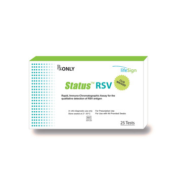 Lifesign Status 33125-Bx Rapid Qualitative Test That Detects RSV