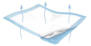 CARDINAL HEALTH 984 MEDICAL SUPPLIES FLUFF POLYMER BREATHABLE UNDERPADS