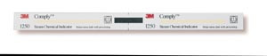 3M 1250 COMPLY EO & STEAM CHEMICAL INDICATOR STRIPS