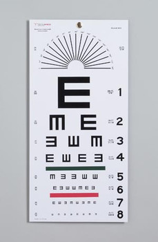 TECH-MED 3051 EYE CHARTS
