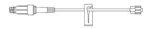 B BRAUN 473448 ULTRASITE IV ADMINISTRATION EXTENSION SETS