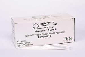 AMD MEDICOM 4001D SOLON POLYESTER-TIPPED SWAB