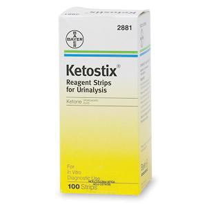 ASCENSIA KETOSTIX REAGENT STRIPS FOR URINALYSIS 2881