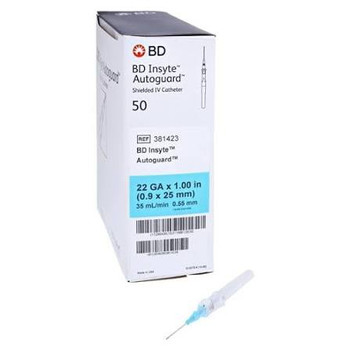 BD 381423 INSYTE AUTOGUARD SHIELDED IV CATHETERS