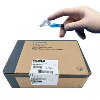 CARDINAL HEALTH 8881833310 MEDICAL SUPPLIES MONOJECT MAGELLAN NEEDLE & SYRINGE COMBO