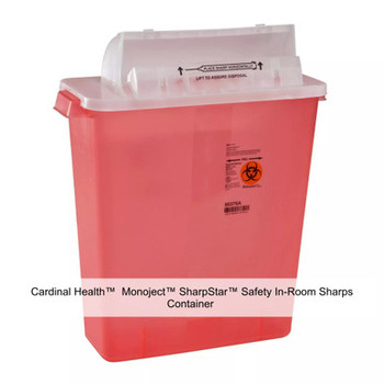 CARDINAL HEALTH 8537SA MEDICAL SUPPLIES SHARPSTAR IN-ROOM SYSTEM WITH SHARPSTAR LIDS