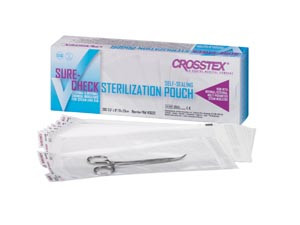 CROSSTEX SCS2 SURE-CHECK STERILIZATION POUCHES