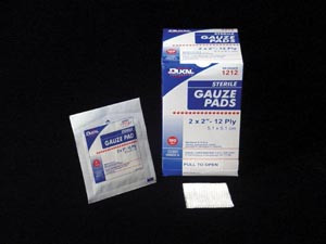 DUKAL 1212 GAUZE PADS