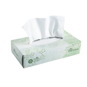 GEORGIA-PACIFIC 47410 ENVISOIN FACIAL TISSUE