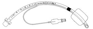 Teleflex Cuffed Endotracheal Tube Curved 7.0 mm