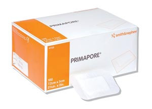 SMITH & NEPHEW 7133 PRIMAPORE IV ADHESIVE DRESSINGS