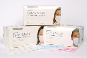 MEDICOM 2080 SAFE+MASK SOF SKIN EARLOOP MASK