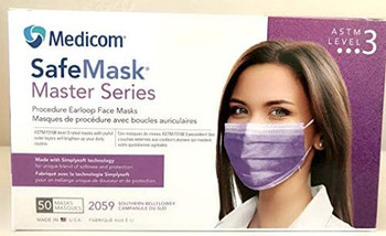 MEDICOM 2083 SAFE+MASK SOF SKIN EARLOOP MASK