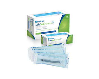 MEDICOM 88035-4 SAFESEAL QUATTRO STERILIZATION POUCHES
