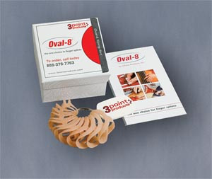 3 POINT PRODUCTS P1008-S OVAL-8 FINGER SPLINTS