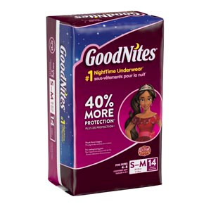 KIMBERLY-CLARK 41314 GOODNITES UNDERPANTS