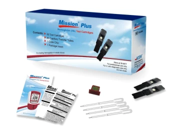 ACON MISSION PLUS HEMOGLOBIN TEST CARTRIDGES C132-3041