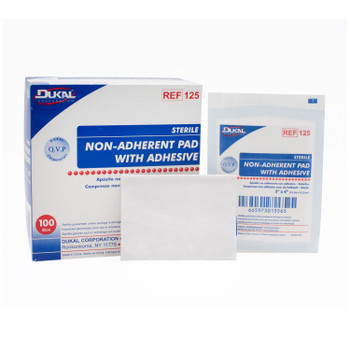 DUKAL 125 NON-ADHERENT PADS