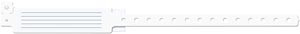 MEDICAL ID SOLUTIONS 241 INSERT VINYL WRISTBANDS