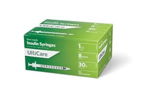 ULTIMED 9319 ULTICARE INSULIN SYRINGES