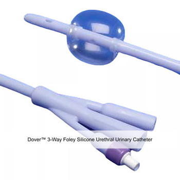 CARDINAL HEALTH 8887664182 MEDICAL SUPPLIES DOVER SILICONE LATEX FOLEY CATHETERS