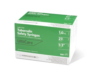ULTIMED 63001 ULTICARE TUBERCULIN SAFETY SYRINGES