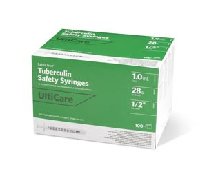 ULTIMED 63002 ULTICARE TUBERCULIN SAFETY SYRINGES