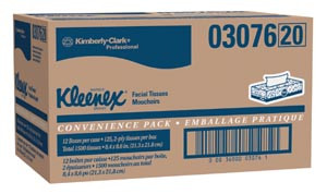 KIMBERLY-CLARK FACIAL TISSUE 03076