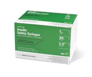 ULTIMED 3219 ULTICARE INSULIN FIXED NEEDLE SAFETY SYRINGES