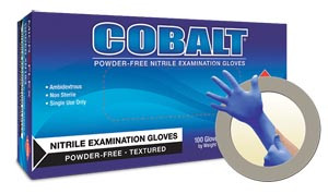 ANSELL MICROFLEX COBALTPOWDER-FREE NITRILE EXAM GLOVES N192