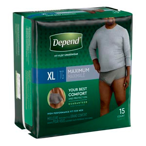KIMBERLY-CLARK DEPENDPROTECTIVE UNDERWEAR 47930