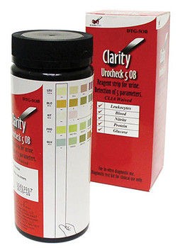CLARITY DIAGNOSTICS URINALYSIS DTG-5OB