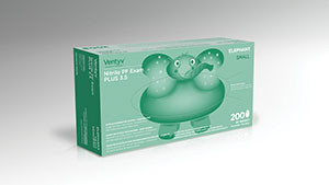 VENTYV NITRILE POWDER FREE EXAM GLOVE PLUS 3.5 (ELEPHANT) 10334101